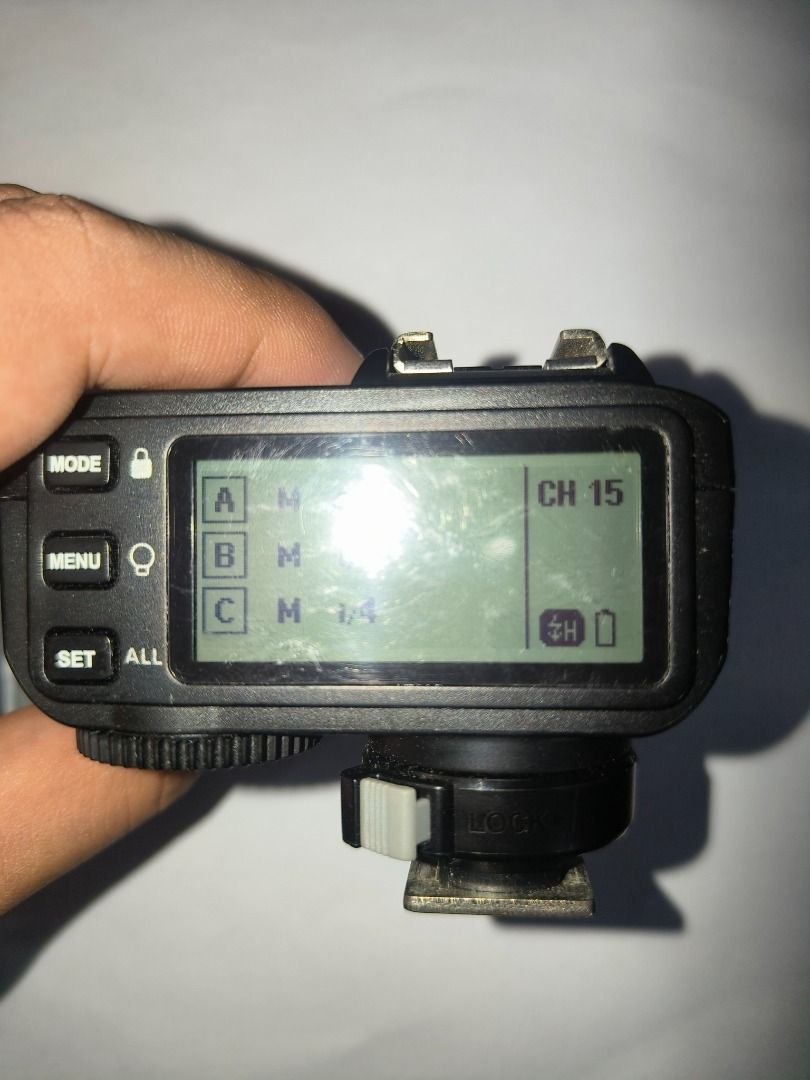 Godox X2 T Nikon Mount (Category: Cameras) located in Caloocan City. Submitted by astrologoj96926 (Listing ID 1449334160, Image 3). Description: Godox X2T Nikon Mount Free Eneloop Batteries Free Filter Lens.