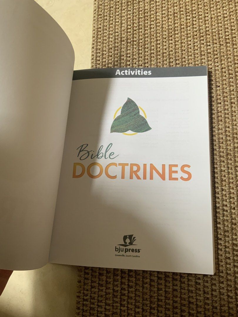 Grade 10 Bible Doctrines Activities manual (Category: Textbooks) located in Manila. Submitted by chelsea_uy (Listing ID 1449336925, Image 2). Description: ✅never been used ✅has been wrapped with plastic cover ✅negotiable Kindly message if need more pictures .