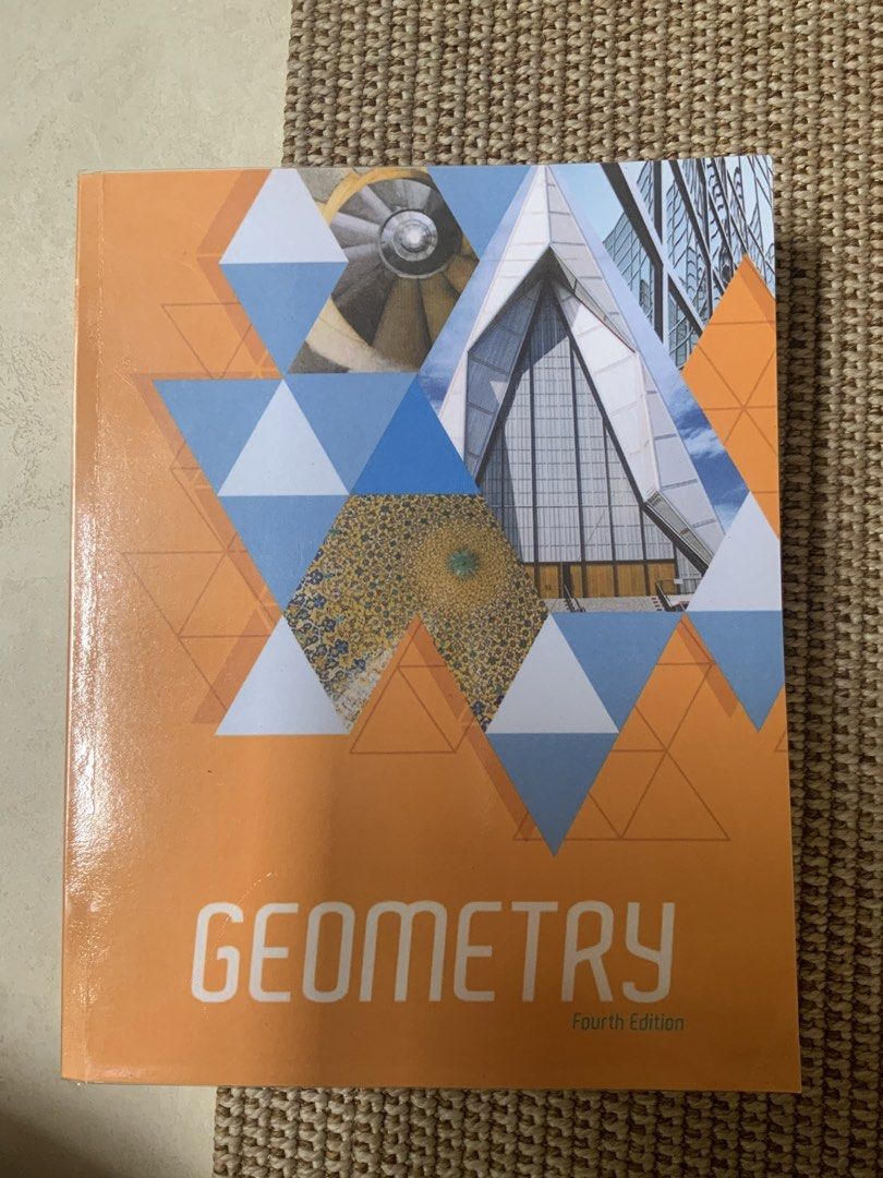 Grade 10 Geometry Student Text (4th Edition) published by BJU Press (Category: Textbooks) located in Manila. Submitted by chelsea_uy (Listing ID 1449336240, Image 1). Description: ✅never been used ✅has been wrapped with plastic cover ✅negotiable Kindly message if need more pictures .