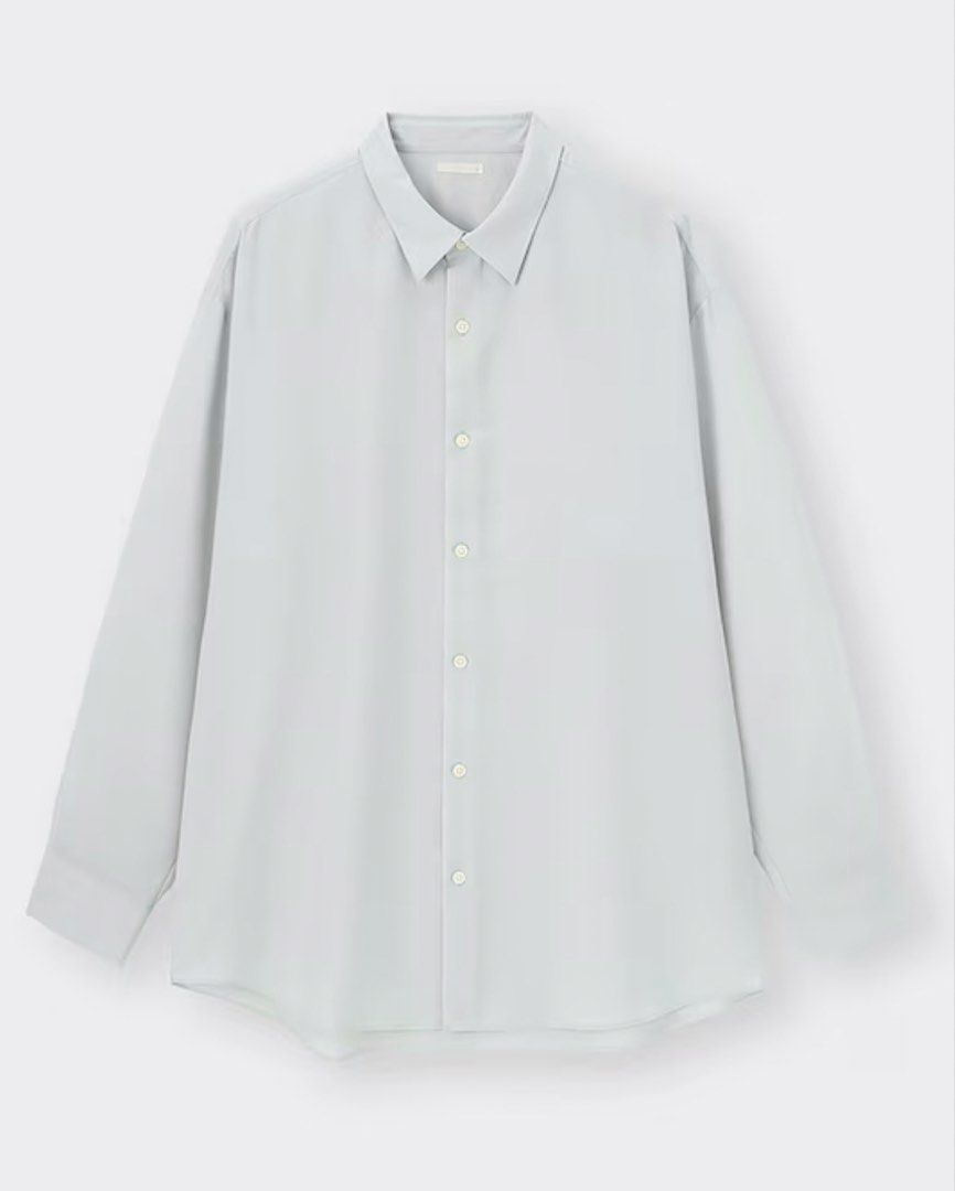 GU Oversized Buttondown Longsleeve Shirt (Category: Longsleeves) located in Naga. Submitted by tiindahunts (Listing ID 1449424377, Image 1). Description: From Hongkong box!.