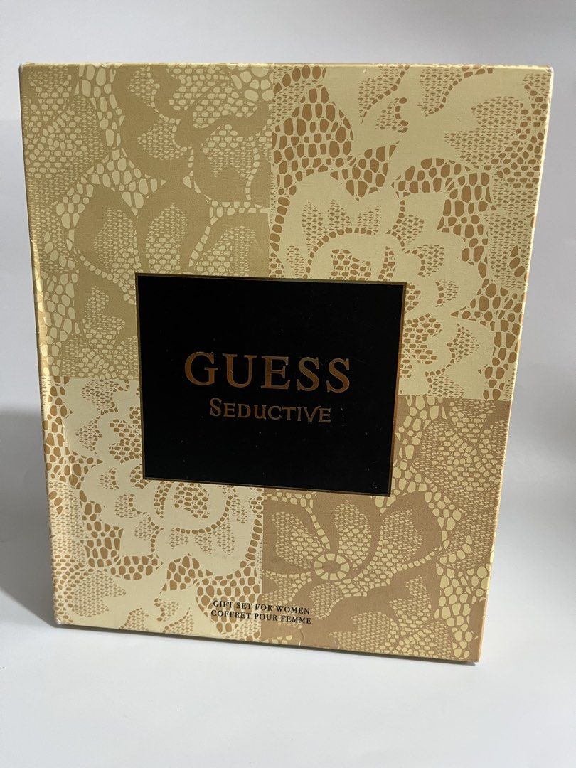 Guess Seductive gift set for women (Category: Fragrance & Deodorants) located in Santa Rosa. Submitted by ninaparis (Listing ID 1449365661, Image 2). Description: Original Guess Seductive set includes 30 ml Perfume & 100 ml Lotion.