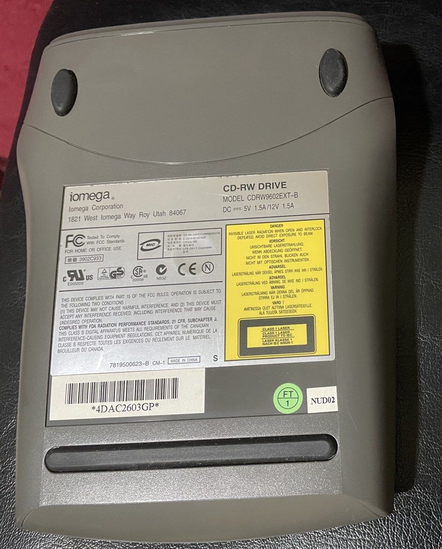 Iomega Predator CD-RW External Drive508428968600555521