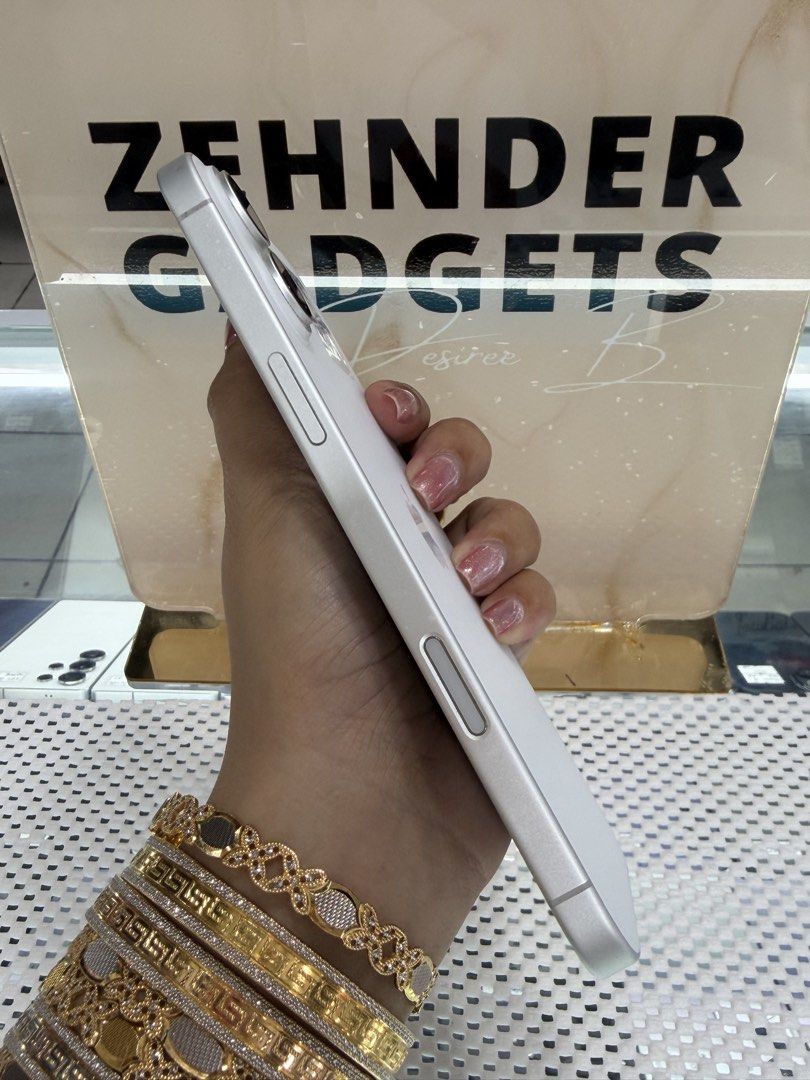 iPhone 16 PLUS 128GB OPENLINE (UNDER WARRANTY) NTC APPROVED (Category: iPhone 16 Series) located in San Juan City. Submitted by desireebayal96 (Listing ID 1449417494, Image 3). Description: iPhone 16 PLUS (WHITE) * UNDER WARRANTY UNTIL JAN. 2027 * NTC APPROVED * OPENLINE * ANY SIM * 100% BATTERY HEALTH (ORIGINAL NOT BOOSTED CAN CHECK 3UTOOLS) * 98% SMOOTH * NO ISSUE * NO HISTORY OF REPAIR * FACE ID & TRUETONE WORKING * WITH CORD TYPE C OPEN FOR C
