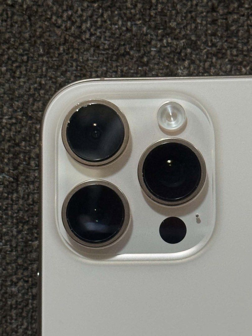Iphone 16 pro max (Category: iPhone 16 Series) located in Paranaque City. Submitted by phoebeways (Listing ID 1449515818, Image 3). Description: iPhone 16 Pro Max - 256gb - Desert Titanium color - 93% Battery Health! - 489 cycle count (as of posting) - warranty! 4/18/26 - IOS 26.0.1 - NTC Variant - open line Any sim - Unli Check - with original box - Zero issues. 48k only slightly negotiable RUSH!!! Parañaque location. take note: STRICTLY FOR MEE