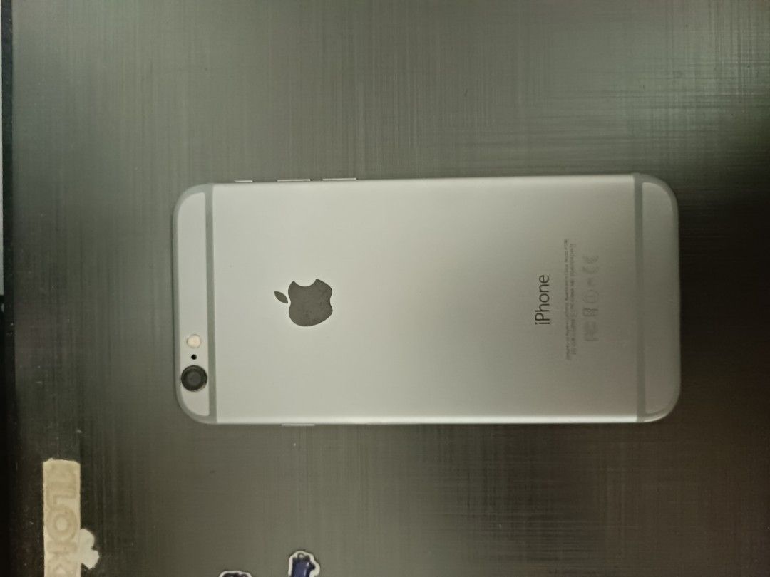 Iphone 6 128 gb Wifi Used (Category: iPhone 6 Series) located in Pasig City. Submitted by iiooss (Listing ID 1449498770, Image 2). Description: Iphone 6 128gb Japan Locked No icloud Good Camera 100% Battery Health Issue: Japan Locked, Wifi Used only, LCD and Battery already Replaced, Finger print scanner not working. Fixed Price Pasig Loc.