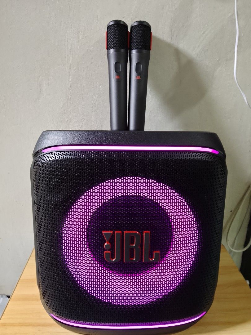 Jbl Partybox Encore 2 With 2 Mics (Category: Soundbars, Speakers & Amplifiers) located in Manila. Submitted by trueforest_2ce915 (Listing ID 1449363337, Image 1). Description: open it for test brandnew condition jbl Partybox Encore 2 With 2 Mics complete with box.