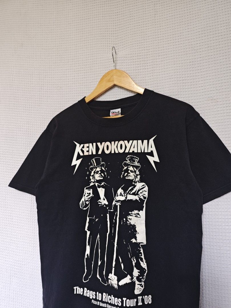 Ken Yokoyama Band Tee (Category: Tshirts & Polo Shirts) located in Kuala Lumpur. Submitted by lostrackstuff (Listing ID 1449399981, Image 1). Description: Condition : 9/10 Measurements (Inch) Pit : 19.5 Length : 26 Size : S Sm Rm10/Ss Rm15 🚚 ✅PRICE INCLUDES POSTAGE .