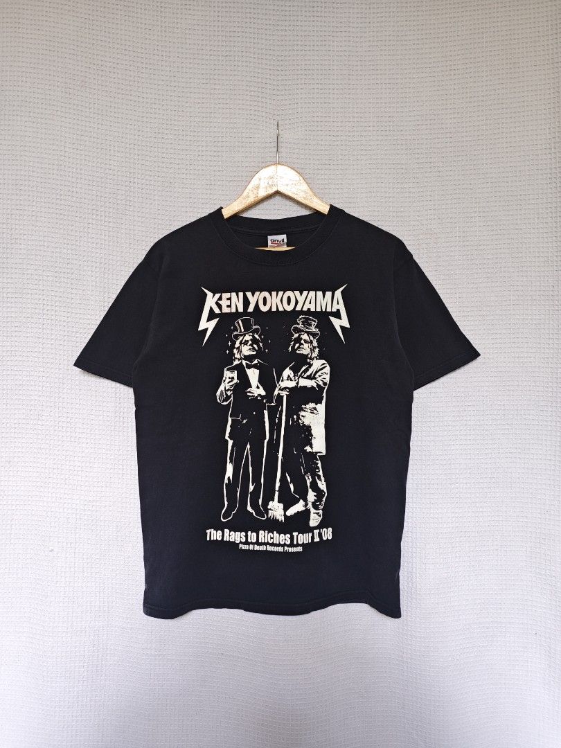 Ken Yokoyama Band Tee (Category: Tshirts & Polo Shirts) located in Kuala Lumpur. Submitted by lostrackstuff (Listing ID 1449399981, Image 2). Description: Condition : 9/10 Measurements (Inch) Pit : 19.5 Length : 26 Size : S Sm Rm10/Ss Rm15 🚚 ✅PRICE INCLUDES POSTAGE .