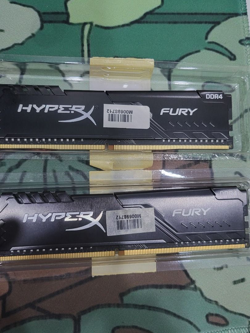 kingston hyperx 2x4gb 2400mhz (Category: Computer Parts) located in Caloocan City. Submitted by danvilcon72481 (Listing ID 1449444404, Image 1). Description: Selling mg spare hyperx fury ram, 4gb x 2 2400mhz. In very good condition. pm me if interested. pickup/meetup molino bacoor cavite.