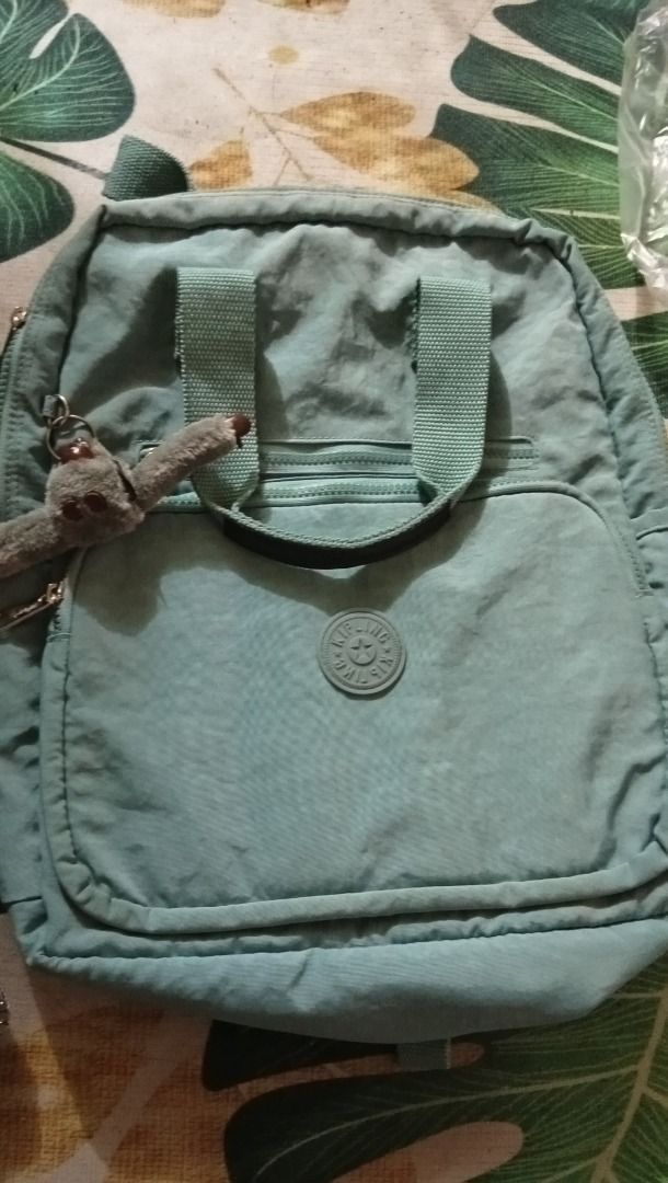 Kipling Backpack Original Teal Blue (Category: Backpacks) located in Bayombong. Submitted by shinieeeisi (Listing ID 1449463610, Image 1). Description: Original kipling from hk no issue, brandnew can fit 15.6 inch laptop mop : gcash/maya, im okay with cop mod : jnt/flash/lbc can do vc, and can send legit transac - 📍 nueva vizcaya ( can ship nationwide ) - can meet up around vizcaya onli - no rts or rfs orders can nego .