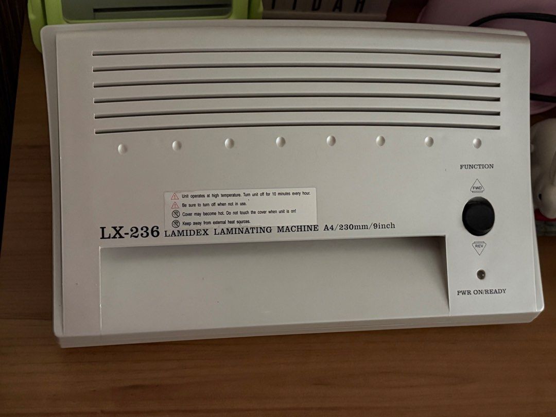 Lamidex LX-236 A4 Laminating Machine