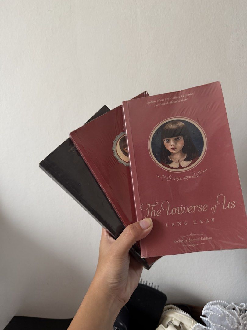 Lang Leav Poetry Books (Category: Storybooks) located in Lipa City. Submitted by xynami (Listing ID 1449410533, Image 3). Description: - 399 ea - 600 take 2 - 750 take all Lang Leav poetry books - Includes 'Love & Misadventure' and 'The Universe of Us', Lullabies original bought from national book store back in 2019 i think .