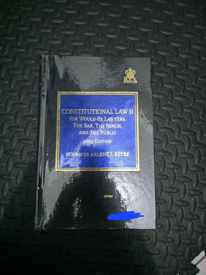 Law Books (Category: Textbooks) located in Caloocan City. Submitted by pieceofkatee (Listing ID 1449455666, Image 1). Description: Selling these law books CONSTITUTIONAL LAW II (2025) - Atty. Jennifer Arlene Reyes - SOLD Obligations and Contracts (2025) - Dean Mel Sta. Maria - SOLD Essentials of Intellectual Property Law (2019) - Atty. Ernesto Salao - 800 (no highlights) Philawsophia (2024) - Bernardo - 700 Comments on the Code of Professional Re