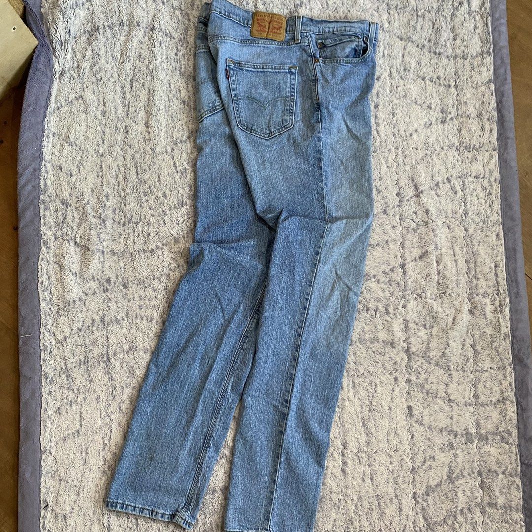 Levi's 541 Athletic Fit Light Wash Jeans (Category: Jeans) located in Dipolog. Submitted by thriftcher (Listing ID 1449429358, Image 1). Description: - Levi's 541 Athletic Fit Jeans - Light wash denim - Designed for comfort and everyday wear - Classic five-pocket styling - Secure button and zip fly closure 34 waist Dm.