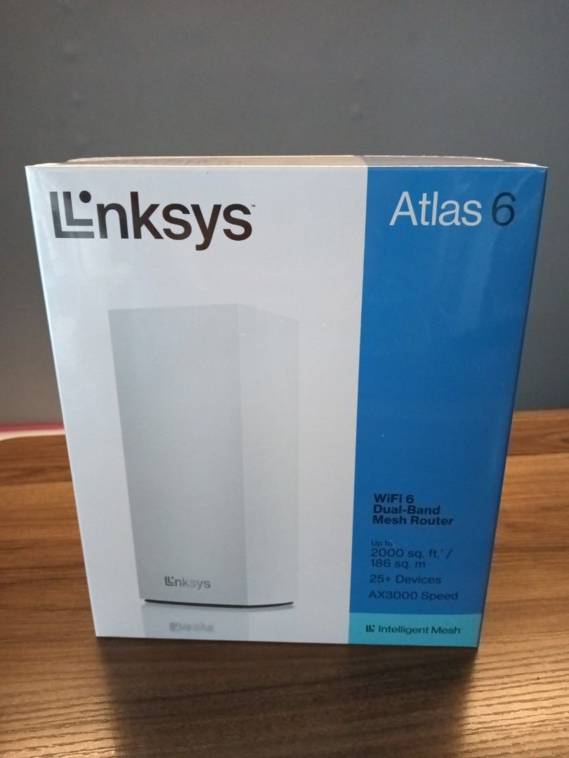 Linksys Atlas 6 WiFi 6 Dual-Band Mesh Router