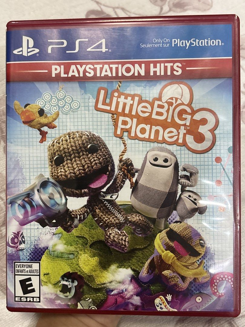 LittleBigPlanet 3 PlayStation Hits PS4 Game (Category: PlayStation) located in Manila. Submitted by p3arlescent (Listing ID 1449473452, Image 1). Description: - LittleBigPlanet 3 for PS4 - PlayStation Hits Edition - Embark on a handcrafted adventure with Sackboy - Play with friends online or locally - Fun for everyone - Disc and case included.