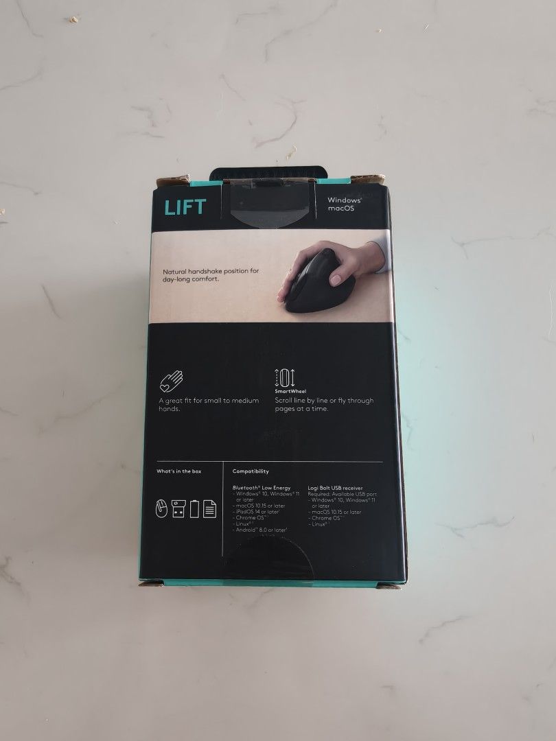 Logitech Lift Vertical Ergonomic Mouse508102122909870081