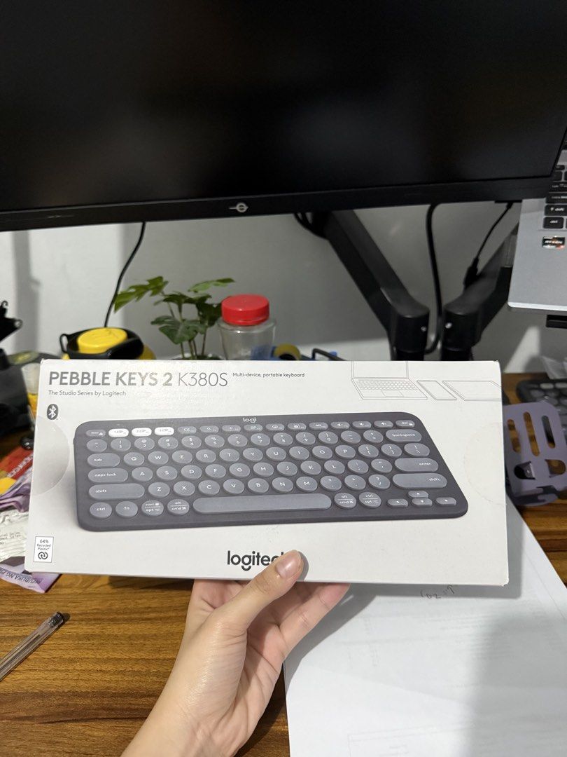 Logitech Pebble Keys 2 K380S Multi-device Portable Keyboard (Category: Computer Keyboard) located in Pasay City. Submitted by jamecakk (Listing ID 1449504266, Image 1). Description: Sealed. BrandNew .