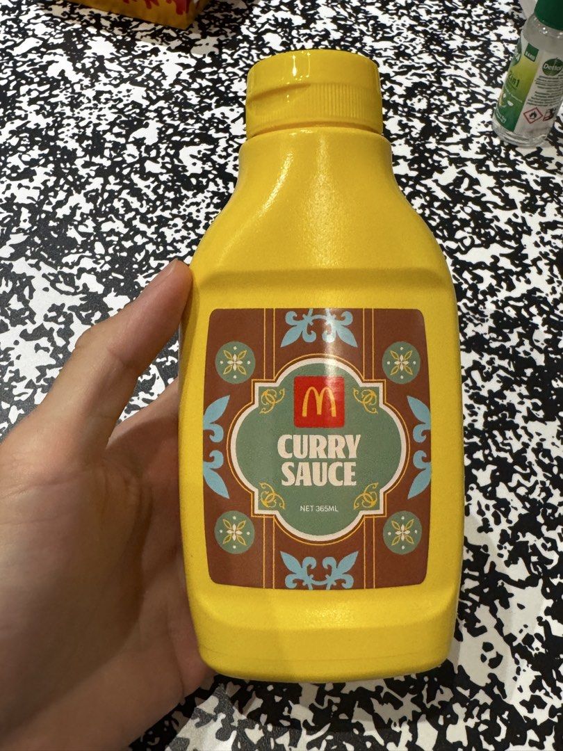 McDonald's Curry Sauce Bottle - 365ml