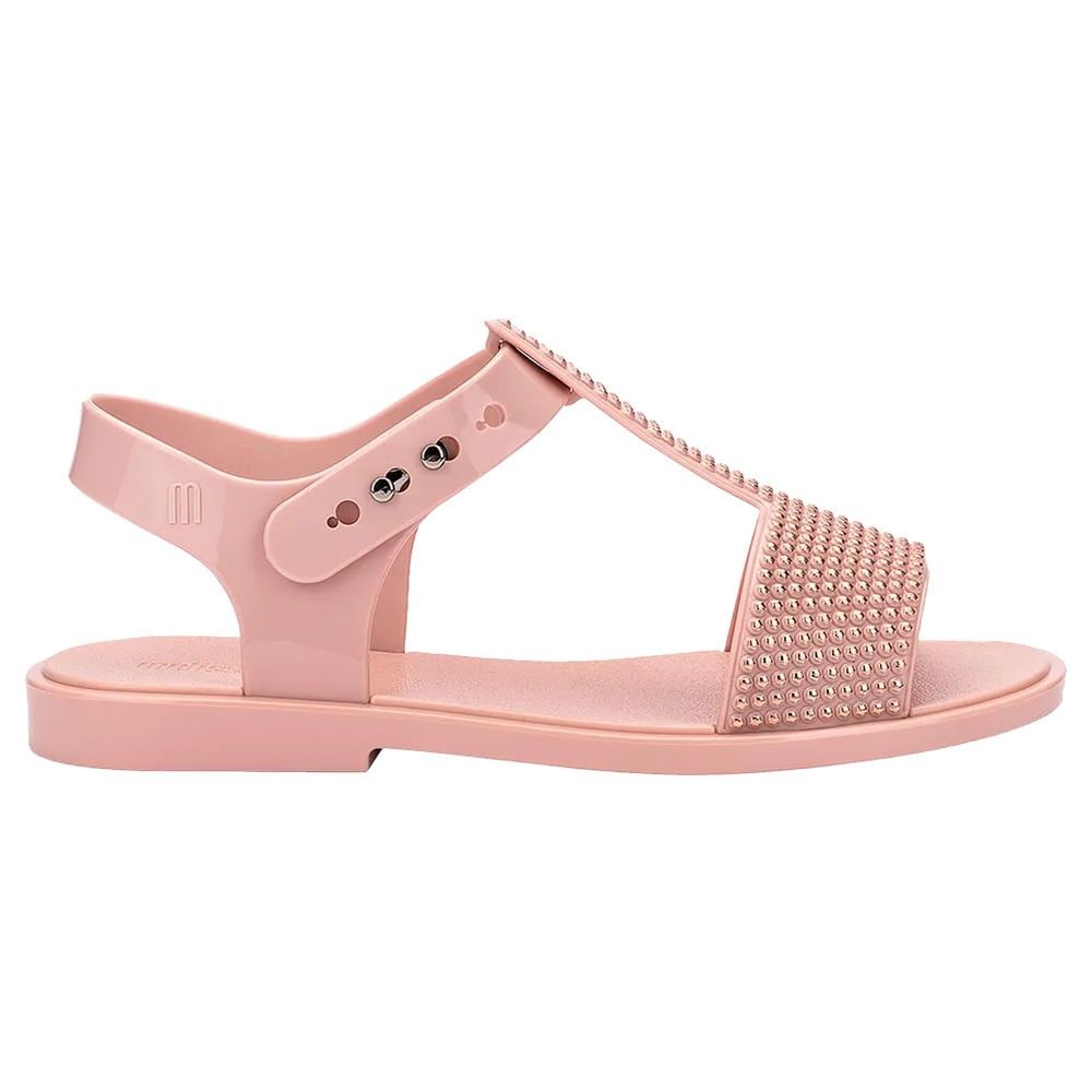 Melissa teens kids Harmonic sandals (Category: Babies & Kids Fashion) located in Las Pinas. Submitted by assortedkidzstuffs (Listing ID 1449488040, Image 2). Description: - Light pink T-strap sandals - Stylish stud embellishments - Adjustable ankle strap for a secure fit - Made from soft, flexible material - Comfortable flat sole size 5 authentic from Melissa store halos bago pa po.. malinis also worn 2x saglit insole approx 22.5cm.