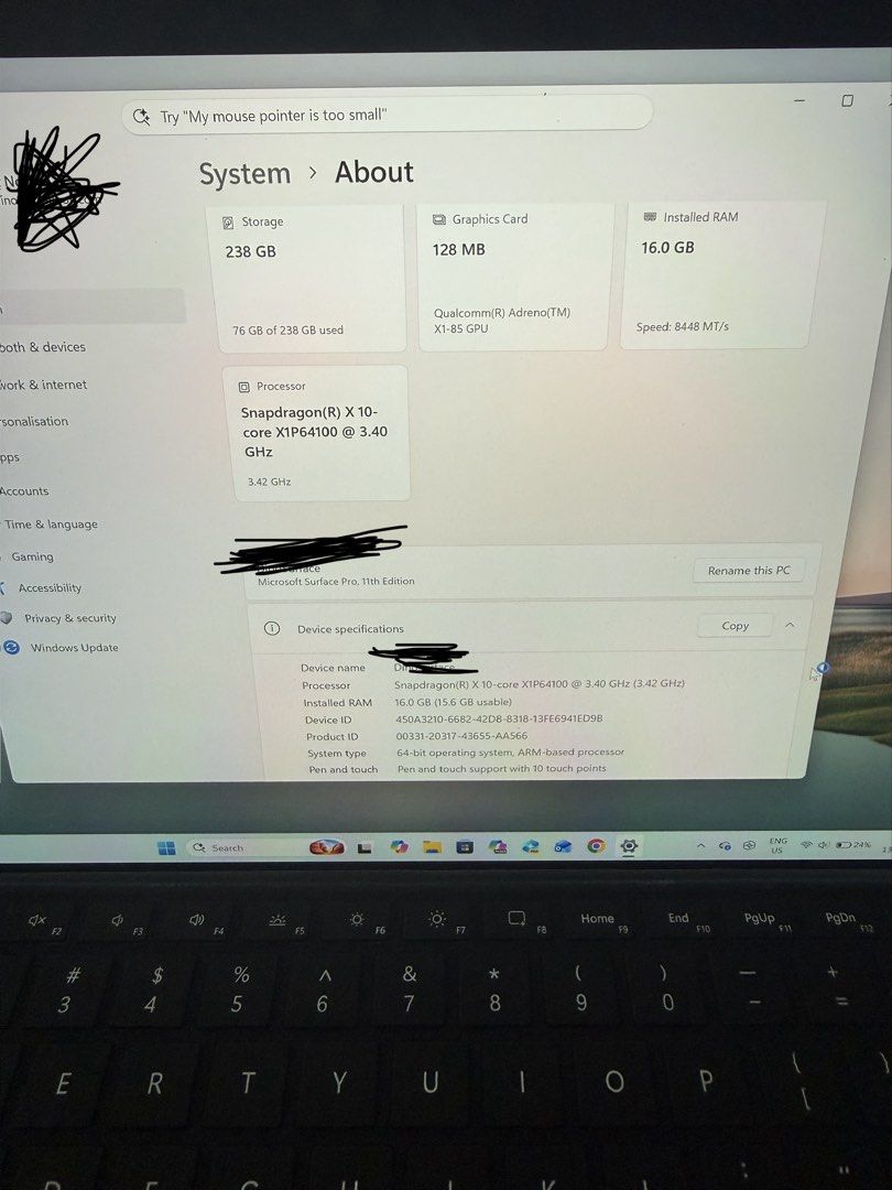 Microsoft Surface Pro 11th Edition Laptop508115923533178883