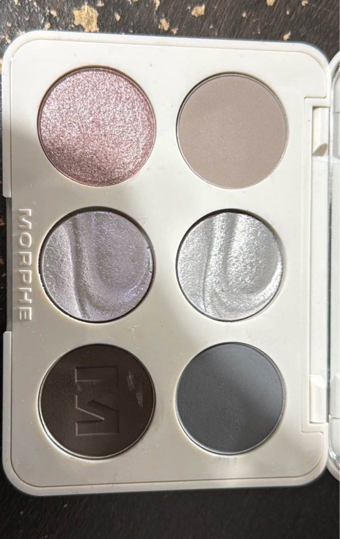 Morphe Cyber Chrome Palette (Category: Makeup) located in Quezon City. Submitted by cheerupbby (Listing ID 1449336100, Image 2). Description: Not swatched. Stored properly and kept well. Will ship when I get back home to the Philippines in October/November 2026. I will only bring what is SOLD. Half payment accepted with no cancellation. All makeup is crossposted on marketplace 🇨🇦 and nowhere else. 📍 QC Can ship thru lalamove or j&t.