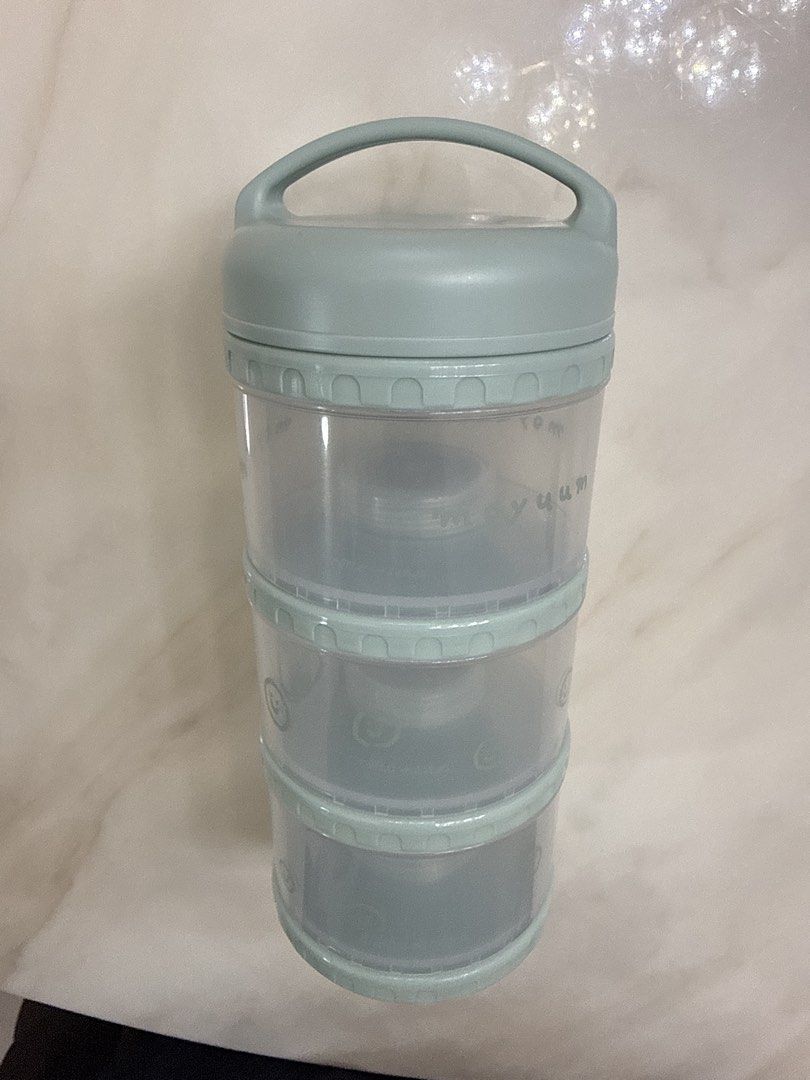 Moyuum 3-Tier Formula Dispenser Stackable Container recommended by infant care