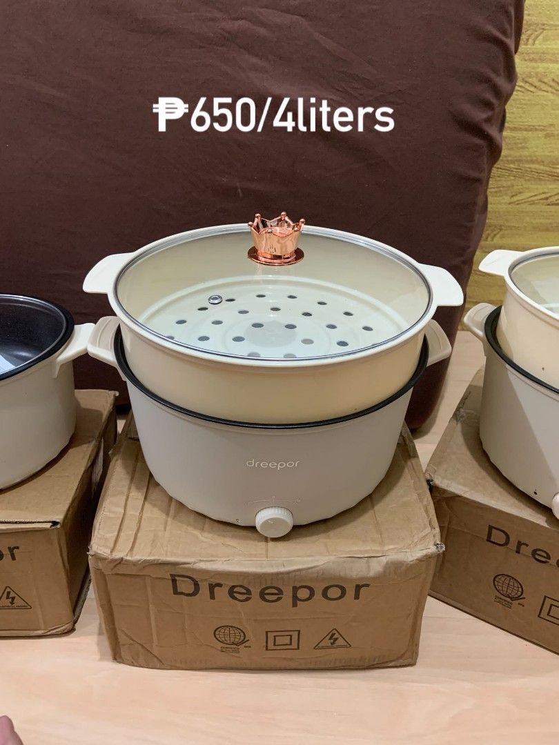 Multi Purpose cooker (can cook rice and ulam) (Category: Cookware & Accessories) located in Quezon City. Submitted by ajonlinesh55809 (Listing ID 1449404832, Image 1). Description: multi Purpose cooker ₱650 only brand new 4 liters capacity.