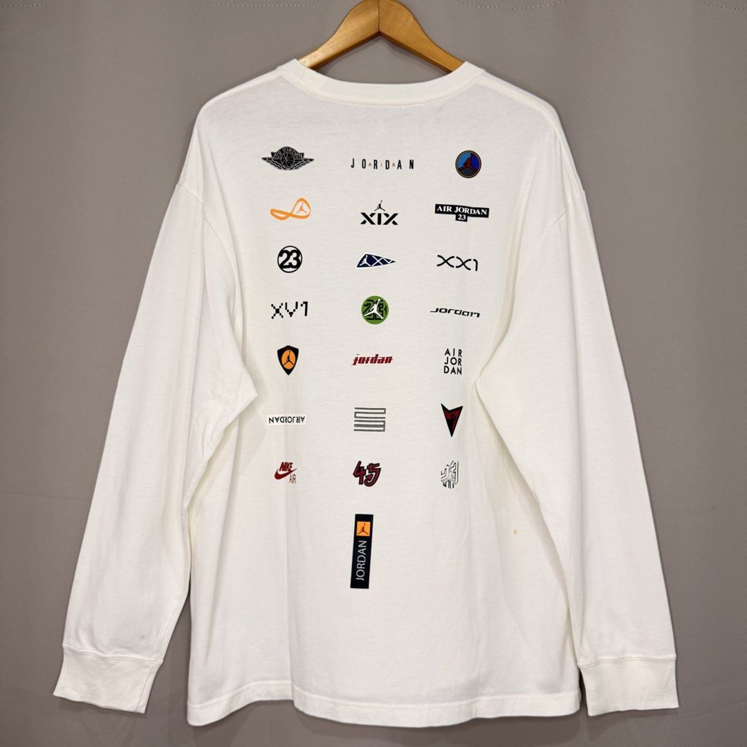 Nike Jordan Flight Heritage 85 Longsleeve (Category: Coats, Jackets and Outerwear) located in Manila. Submitted by saintjohnn (Listing ID 1449428914, Image 2). Description: Nike Jordan Flight Heritage 85 Longsleeve Width: 23" Length: 28" Sleeve: 31" Tag Size: XXL Condition: 10/10 No Issue ₱850.