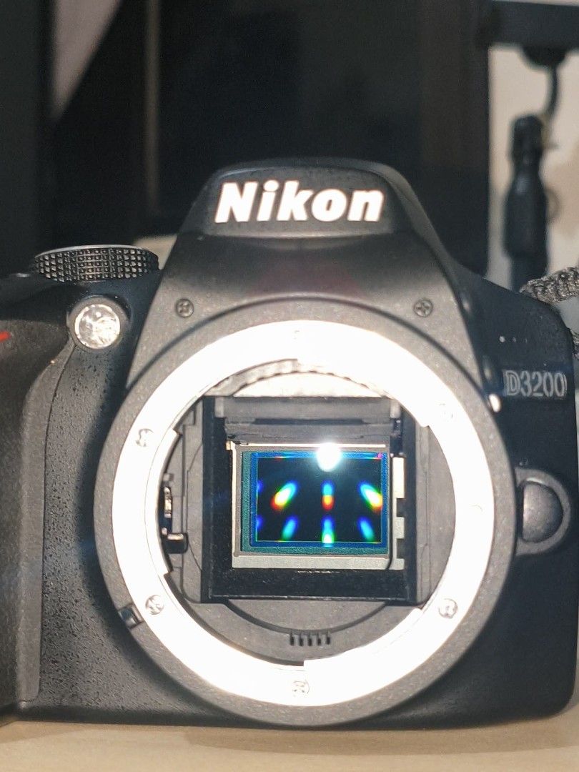Nikon D3200 (Category: Cameras) located in Manila. Submitted by rodneeserrano (Listing ID 1449374236, Image 2). Description: For sale: Nikon D3200 DSLR Camera 24 megapixels 1080p video Inclusions - Sigma 18-250 f/3.5-6.3 with uv filter - Nikkor 50mm f/1.8 - Nikon kit lens with uv filter - Nikon original charger - Nikon original battery - phottix battery good condition of camera body sigma lens is in perfect condition issues: - close focusing issu