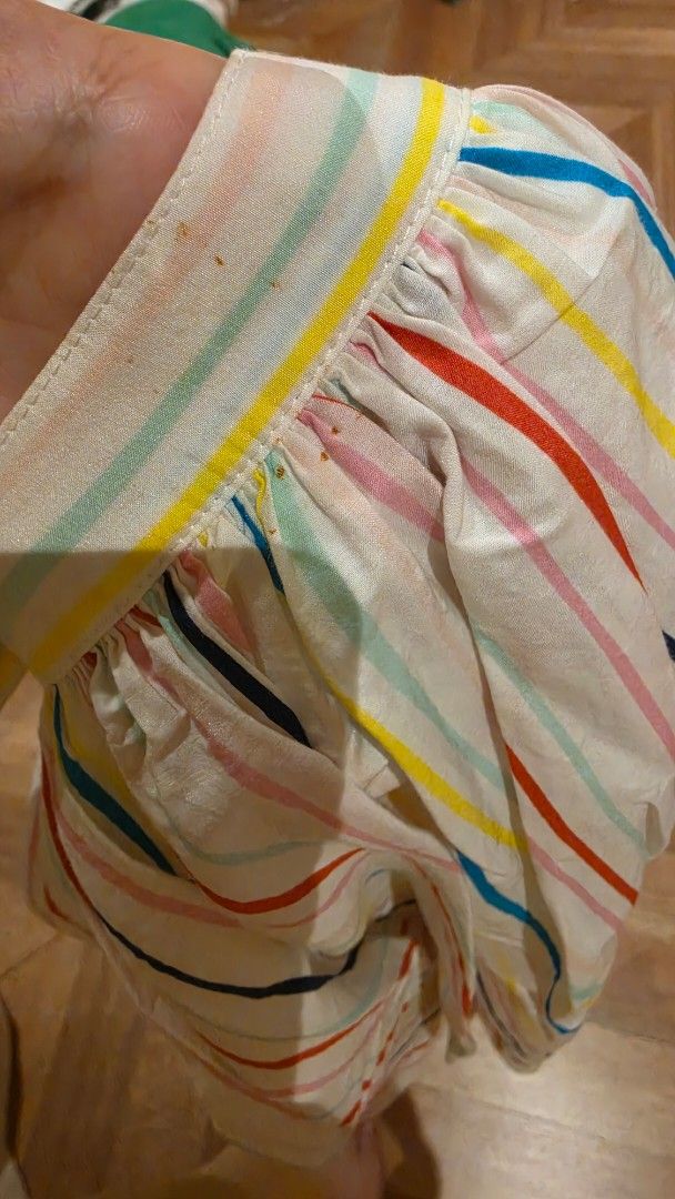Original Penguin Striped Shorts Size 0 (Category: Sets or Coordinates) located in Muntinlupa City. Submitted by bindabella (Listing ID 1449479015, Image 3). Description: - Cute striped skirt from Original Penguin - Colorful stripe pattern - preppy! - Made with a cotton and silk blend. very cooling - Perfect for casual wear - Size 0 but fits me as an XS - Please check photos for more details *small rust marks on waist from hanger not noticeable* .