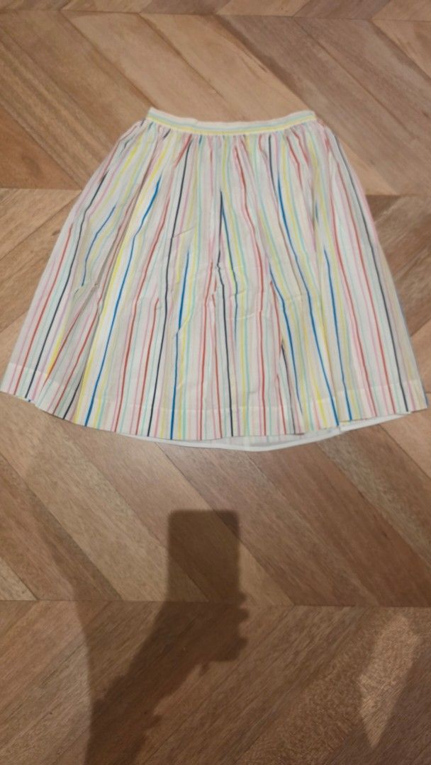 Original Penguin Striped Shorts Size 0 (Category: Sets or Coordinates) located in Muntinlupa City. Submitted by bindabella (Listing ID 1449479015, Image 1). Description: - Cute striped skirt from Original Penguin - Colorful stripe pattern - preppy! - Made with a cotton and silk blend. very cooling - Perfect for casual wear - Size 0 but fits me as an XS - Please check photos for more details *small rust marks on waist from hanger not noticeable* .