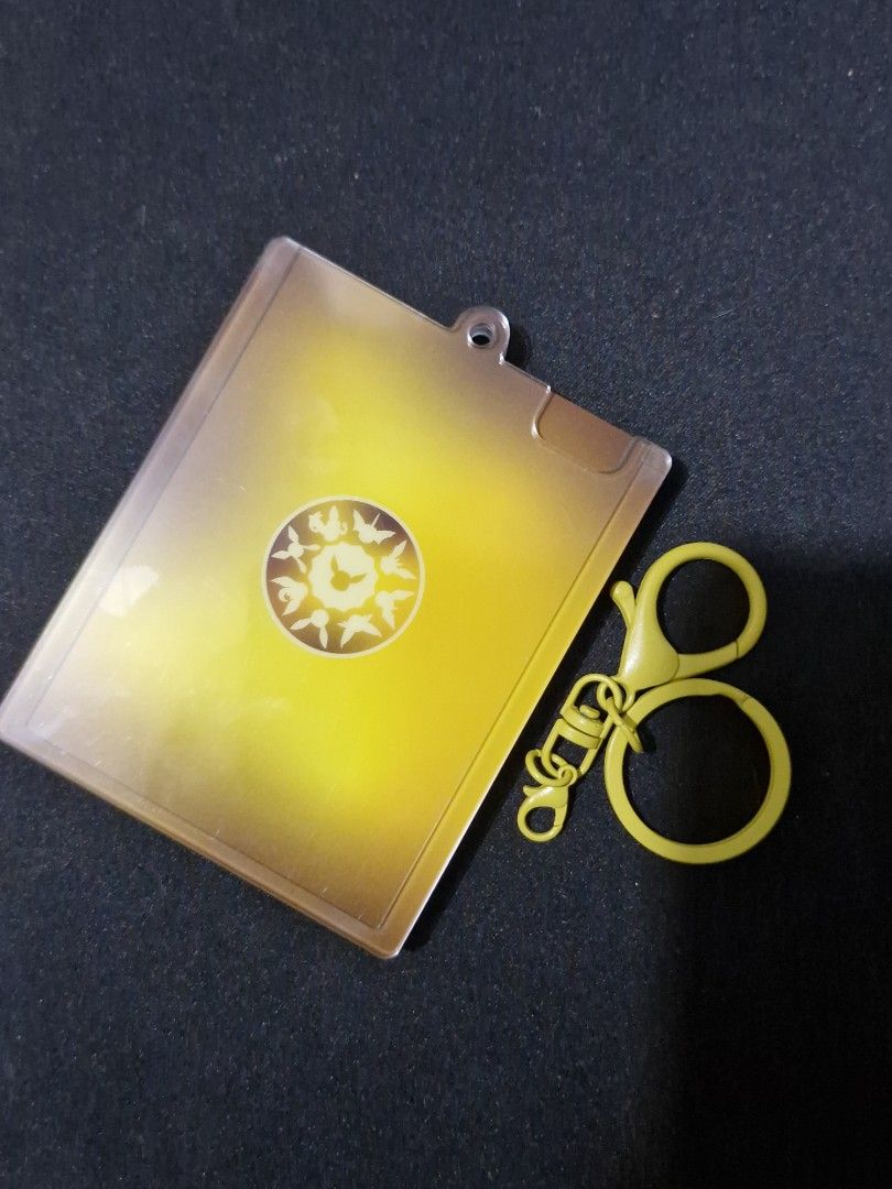 pokemon terastal gathering jolteon card display (Category: Raw Singles) located in Las Pinas. Submitted by rxdeclutters (Listing ID 1449372989, Image 2). Description: terastal gathering (chinese prismatic evolutions) jolteon display case - CASE ONLY, NO CARDS MOP: Gcash or BPI MOD: J&T or lalamove Loc: Las Piñas.