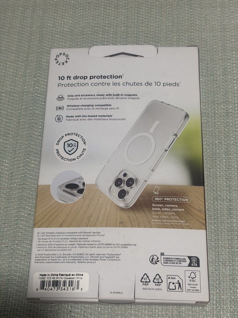 POPSOCKETS PopCase Magsafe (Category: Cases & Sleeves) located in Manila. Submitted by prettylittlefinds_ (Listing ID 1449524848, Image 3). Description: SRP is P3,600. Selling it for P3,000. Brand new with box. .