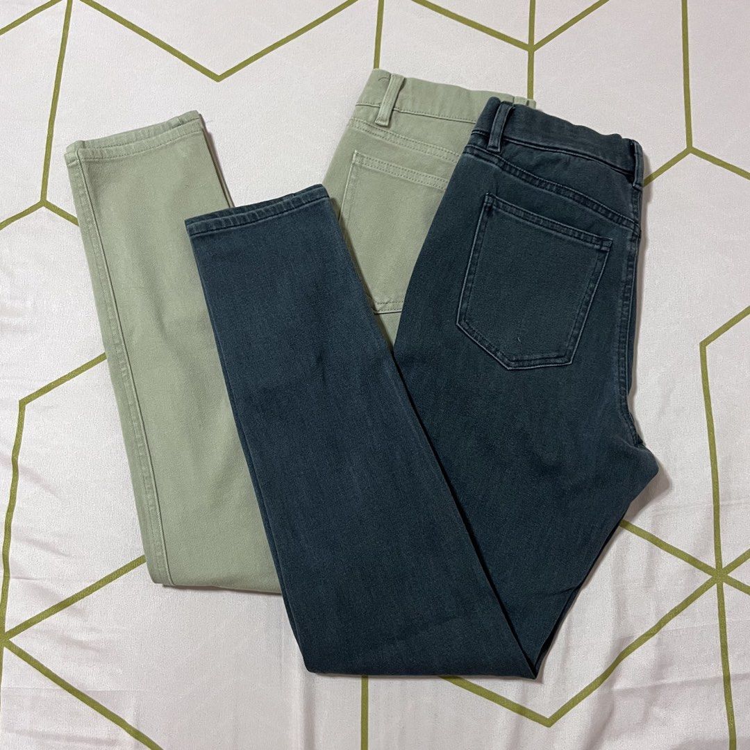 Preloved Uniqlo Leggings Pants (small) (Category: Jeans) located in Caloocan City. Submitted by prelovedbybets (Listing ID 1442301405, Image 1). Description: Rfs: decluttering .