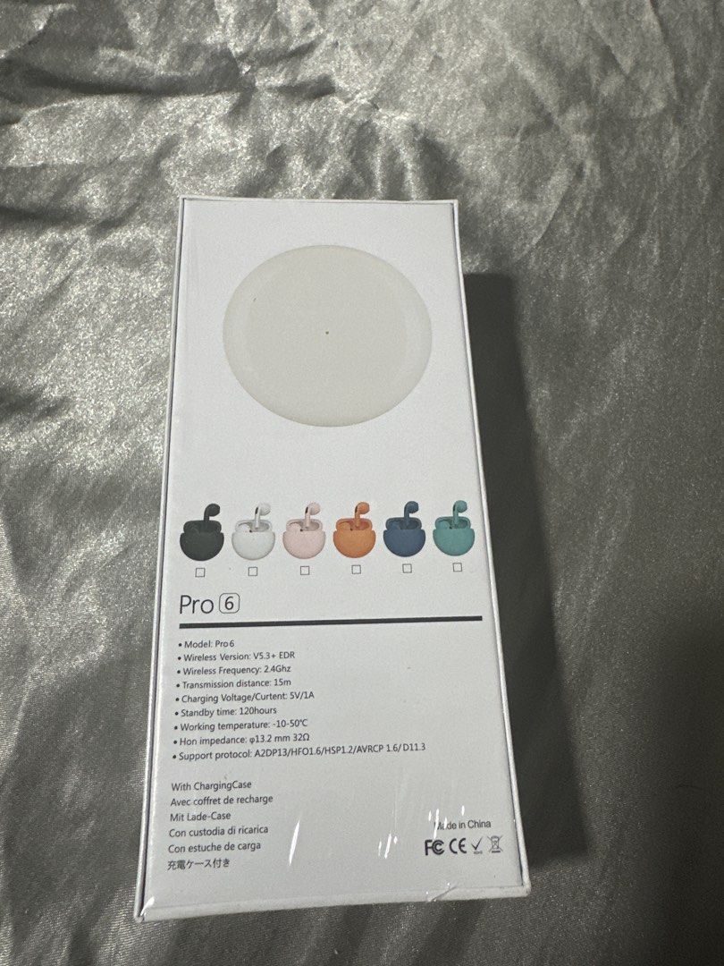 Pro 6 Wireless Earbuds with Charging Case509264024747397121