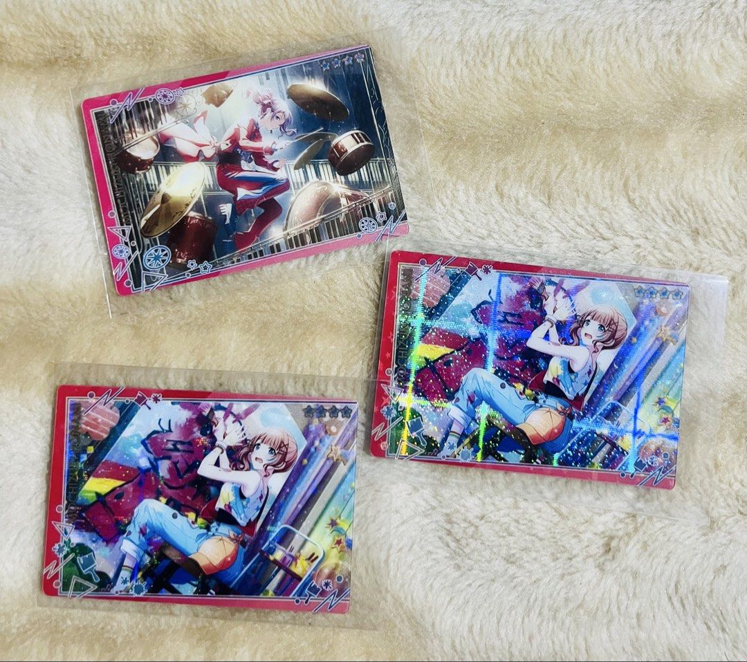 Project Sekai Assorted Wafer Cards (per card/take all) (Category: Raw Singles) located in Taguig. Submitted by lae.onlineshop (Listing ID 1449376431, Image 3). Description: Project Sekai Assorted Wafer Cards *THE COLOR MAY SLIGHTLY DIFFER FROM ACTUAL DUE TO LIGHTING AND/OR SCREEN RESOLUTION. Issue: zero to minimal hairlines/flaw on surface, since most items are LOOSE(No original packaging), AS IS OPEN FOR TAKE ALL‼️ PRICE RANGE: 90.00 - 150.00 Me