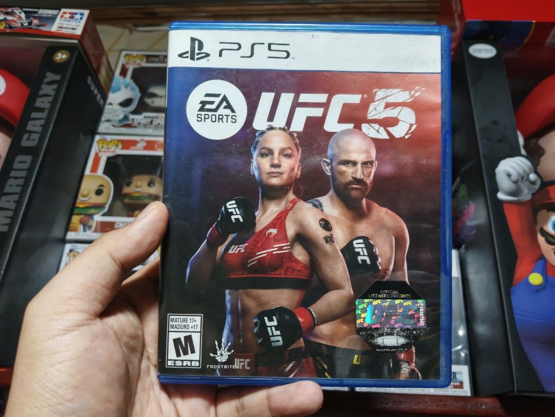 Ps5 game UFC 5 (Category: PlayStation) located in Caloocan City. Submitted by jbfuenzalida27 (Listing ID 1449470703, Image 1). Description: ps5 game UFC 5 Price: 1,200 Meetup: c3 caloocan or pick up.