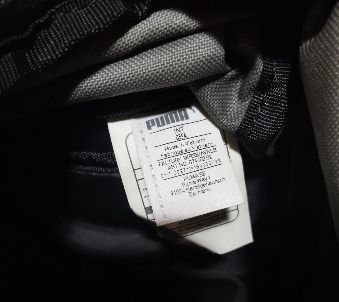 Puma Apex Backpack (GRAY) (Category: Backpacks) located in Bolinao. Submitted by aljnnc (Listing ID 1449481313, Image 3). Description: No Issue As New!! MOD: GCASH/MAYA.