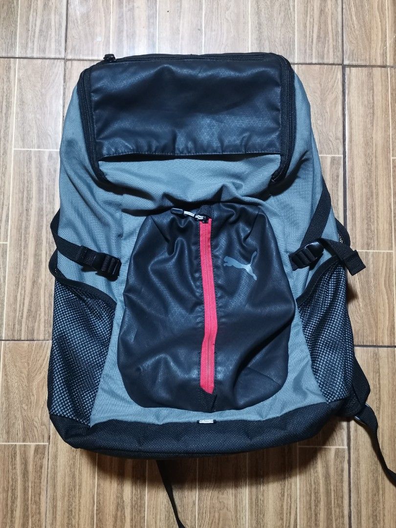Puma Apex Backpack (GRAY) (Category: Backpacks) located in Bolinao. Submitted by aljnnc (Listing ID 1449481313, Image 1). Description: No Issue As New!! MOD: GCASH/MAYA.