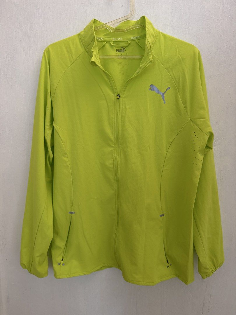 Puma Unisex Running Jacket (Category: Coats, Jackets and Outerwear) located in Los Banos. Submitted by declutterbycee (Listing ID 1449329582, Image 1). Description: .