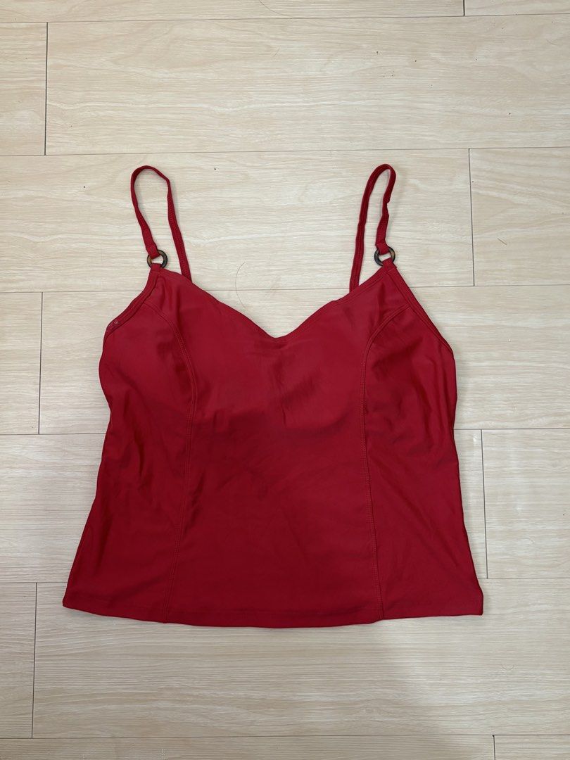 red basic top (Category: Sleeveless) located in Caloocan City. Submitted by helpmedeclutter____tf (Listing ID 1449344736, Image 1). Description: no flaws, will keep this if unsold no ww, S TO M mop: bpi sf 95 via jnt.