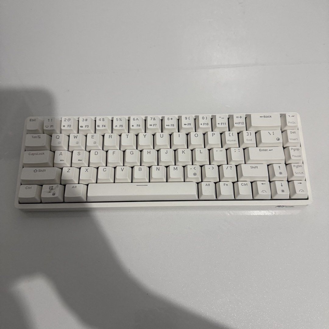 RK Royal Kludge RK61 Brown (Category: Computer Keyboard) located in Manila. Submitted by ballerlpzr (Listing ID 1449493175, Image 1). Description: Defective U,J,B,M buttons Bluetooth works fine - White RK84 Mechanical Keyboard - Compact 75% Layout - Ideal for Gaming and Typing - Tested and Fully Functional - Selling as is.