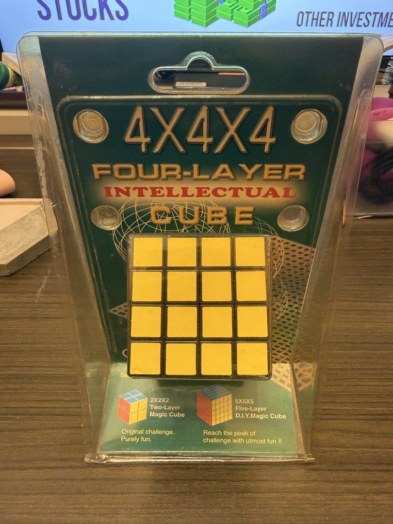 Rubik’s Cube (Category: Board Games & Puzzles) located in Quezon City. Submitted by garaje.co (Listing ID 1449466961, Image 1). Description: - 4x4x4 Intellectual Cube (Magic Cube) - DIY Kit - Made in Taiwan - Excellent for brain training and mental exercise - Brand new, in original packaging.