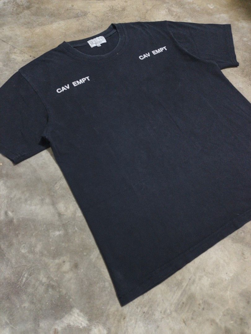 Cav Empt JP Motorcycle Graphic Tee (Category: Tshirts & Polo Shirts ) located in Manila. Submitted by money_talksss (Listing ID 1449358800, Image 2). Description: -Complete tags -M on tag -21W x 27L -9.5/10 Color rate -Excellent Condition -Flaw: Small pinhole, see last photo.