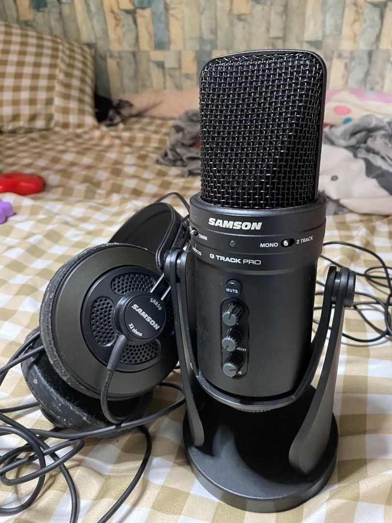 Samson C01U Pro USB Condenser Microphone & Headphones (Category: Microphones) located in Legazpi City. Submitted by gerliemej34718 (Listing ID 1449329975, Image 1). Description: - Samson C01U Pro USB condenser microphone - Samson SR850 headphones - Ideal for home studio recording, podcasting, and more - Both items in good working condition - Sold as a complete set - Feel free to ask questions!.