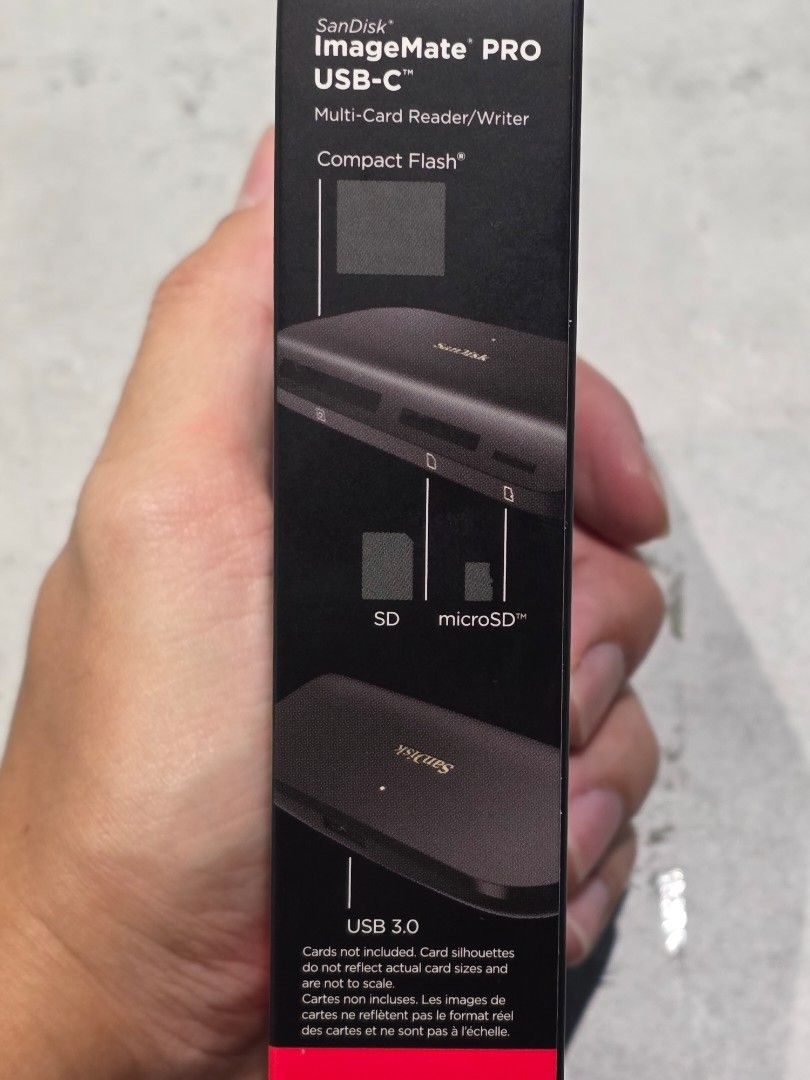 SanDisk ImageMate PRO USB-C Multi-Card Reader/Writer508299551001825281