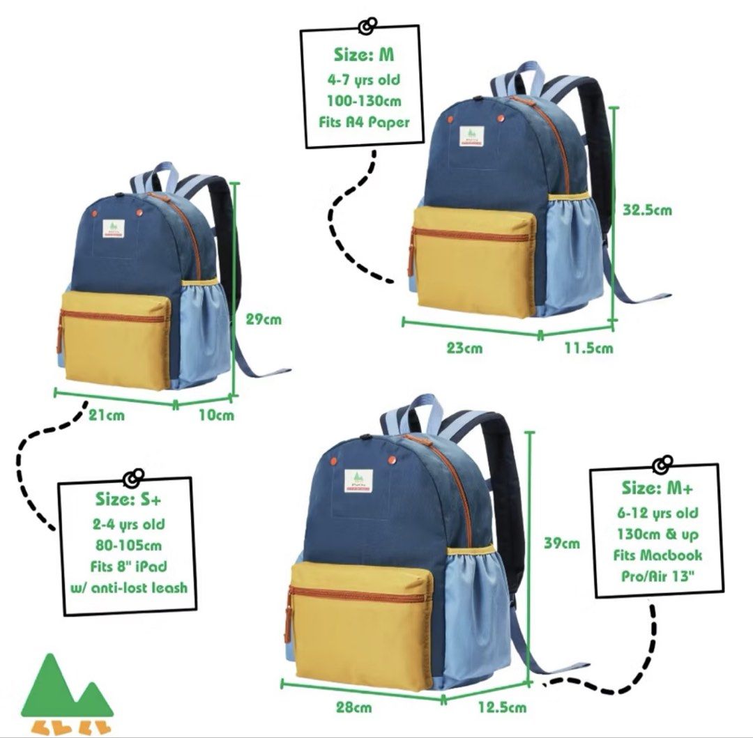 Shukiku classic backpack M+ (Category: Other Babies Going Out Needs) located in Bulacan. Submitted by JewelsbyEllize (Listing ID 1449454288, Image 2). Description: - Adorable multi-color backpack for kids - Spacious main compartment - Convenient front pocket - Side pockets for water bottles - Bright and fun design - Ideal for school, day trips, and everyday adventures.