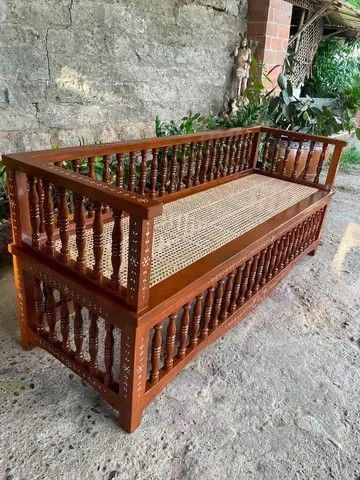 Sofa bench (Category: Sofas) located in Manila. Submitted by carmelites36250 (Listing ID 1449446542, Image 2). Description: #forsale Sofa Bench new Solihiya ❤solid yakal Pick up @Shop/ Delivery 🚚🚚🚚 Pm me ☎☎☎☎ Price-25, 000.