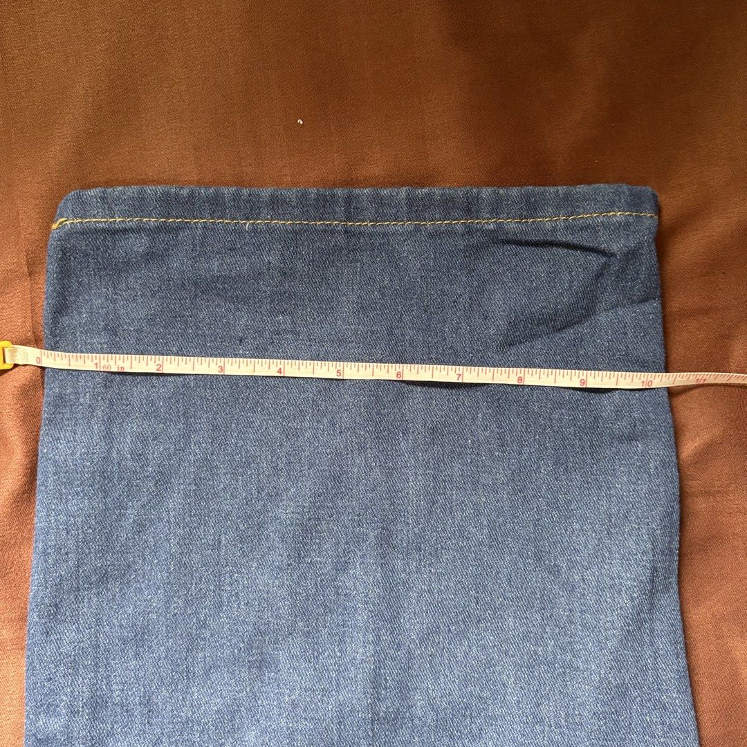 Soft Denim Blue Straight Cut Jeans Size 3XL (Category: Jeans) located in San Fernando. Submitted by presarang_ (Listing ID 1449376556, Image 3). Description: - Soft denim blue jeans - Straight cut style - Size: 3XL - Waist: 18 inches - Rise: 13.5 inches - Length: 41 inches - Comfortable and classic fit.